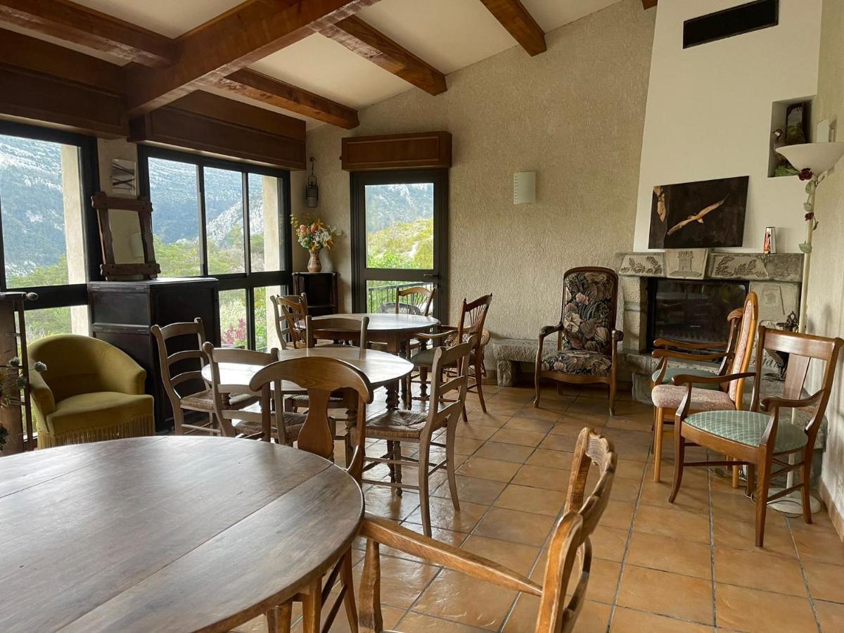 Auberge du Point Sublime Rougon Exterior foto